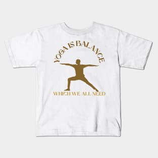 Yoga Mind Kids T-Shirt